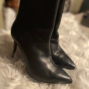 Michael Kors Black KeKe Stiletto Ankle Bootie